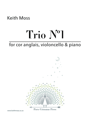 Book cover for Trio Nº1 - for cor anglais, violoncello & piano