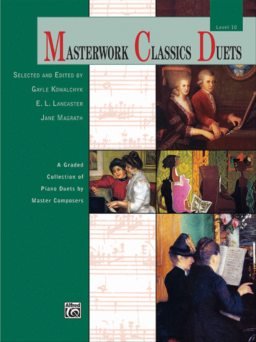 Masterwork Classics Duets, Level 10 Small Ensemble scores gallery preview page 1