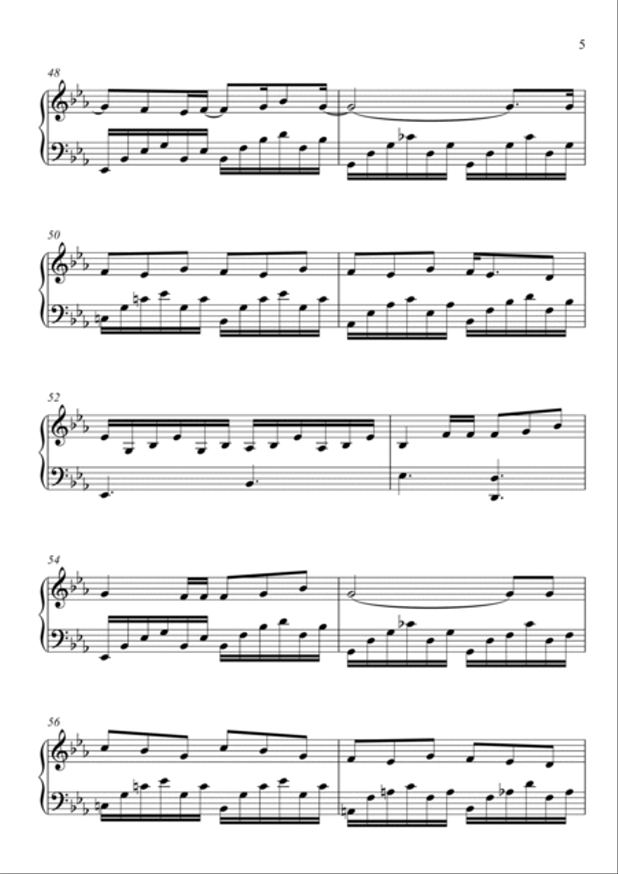 She's Always A Woman She's Always A Woman Piano Solo scores gallery preview page 5