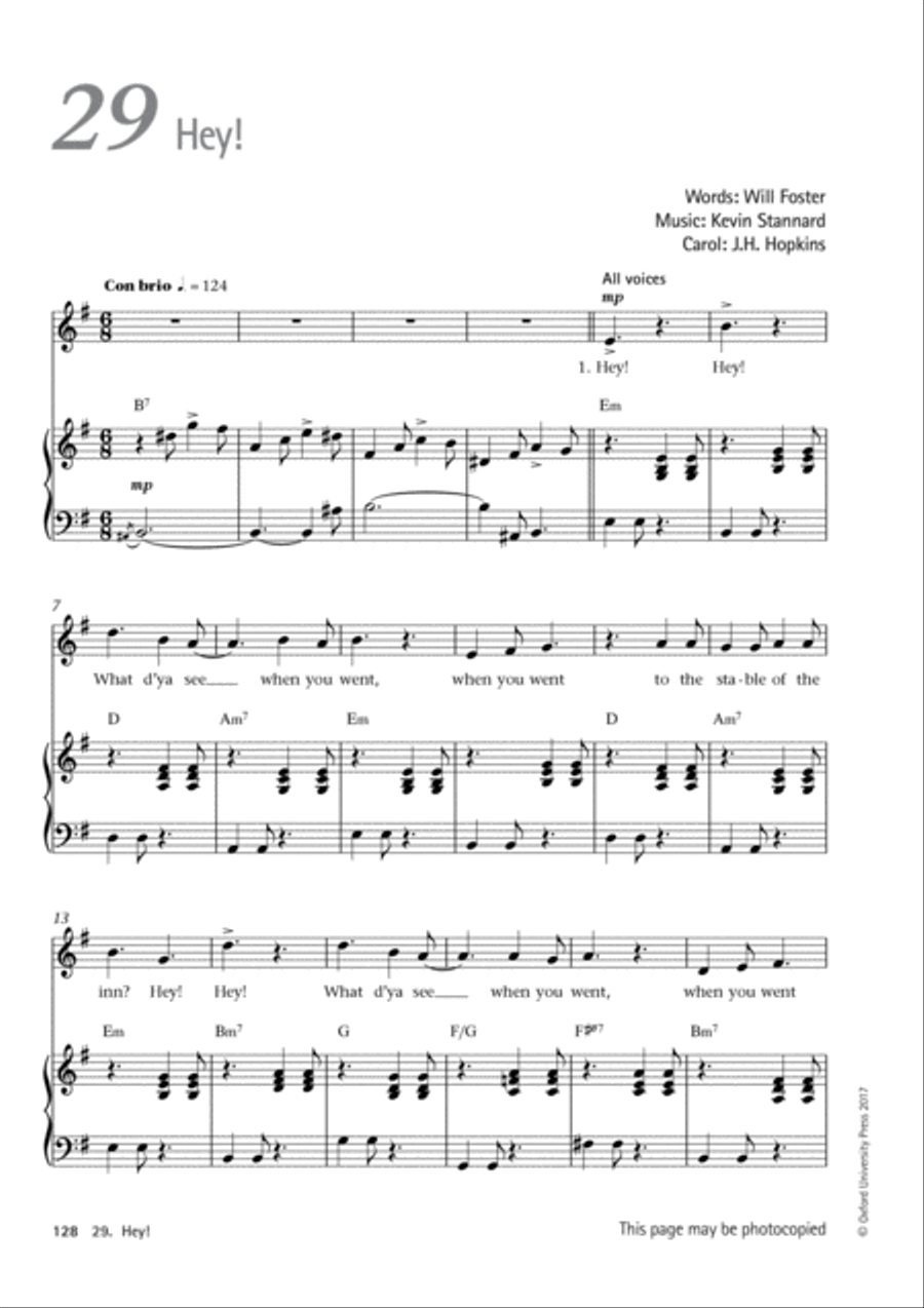 Junior Voiceworks at Christmas + CD 4-Part scores gallery preview page 9