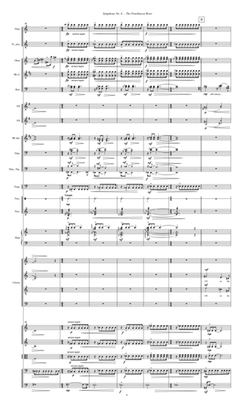 Symphony No. 6 ... The Penobscot River (2004) for chorus and orchestra, 1st movement, To the Penobscot Now!