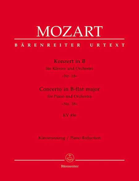 Konzert in B fur Klavier und Orchester Nr. 18 - Concerto in B-flat major for Piano and Orchestra No. 18
