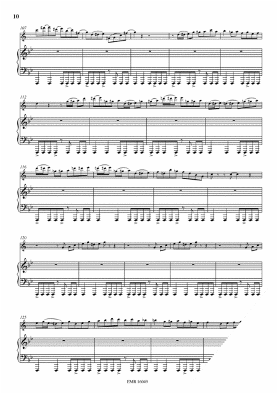 Concerto For Clarinet Concerto For Clarinet Clarinet Solo scores gallery preview page 11