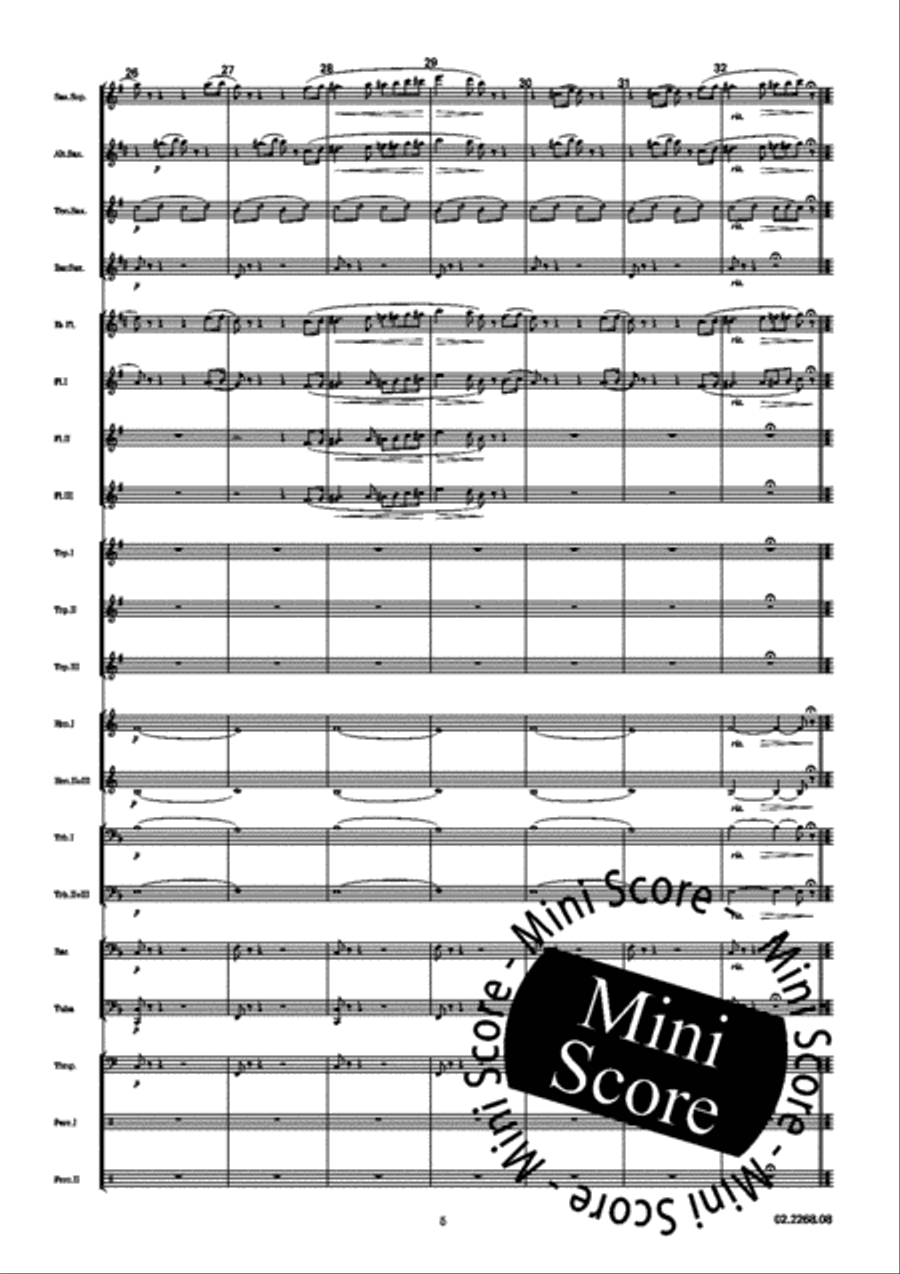 Giselle Giselle Fanfare Band scores gallery preview page 11