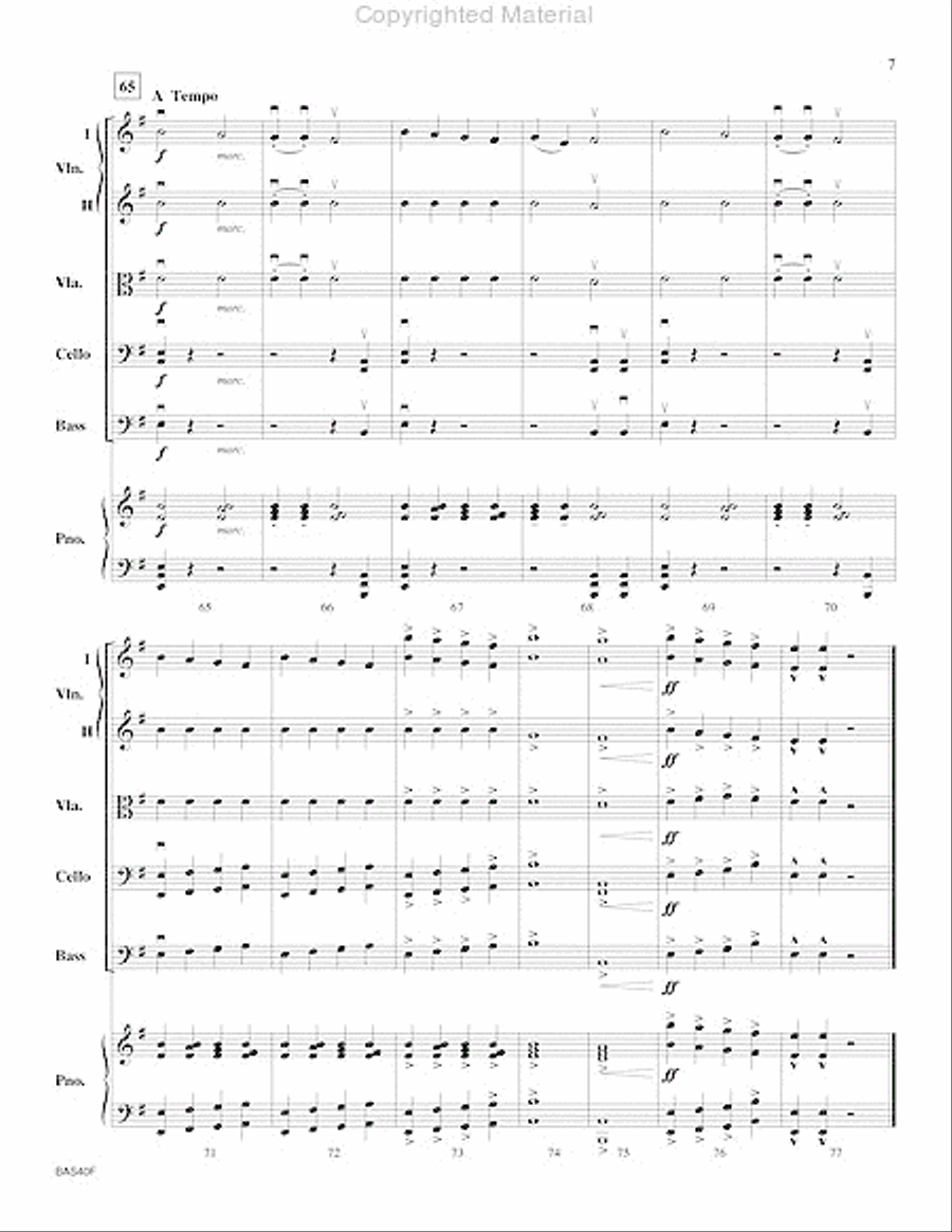 Shockwave String Orchestra scores gallery preview page 8