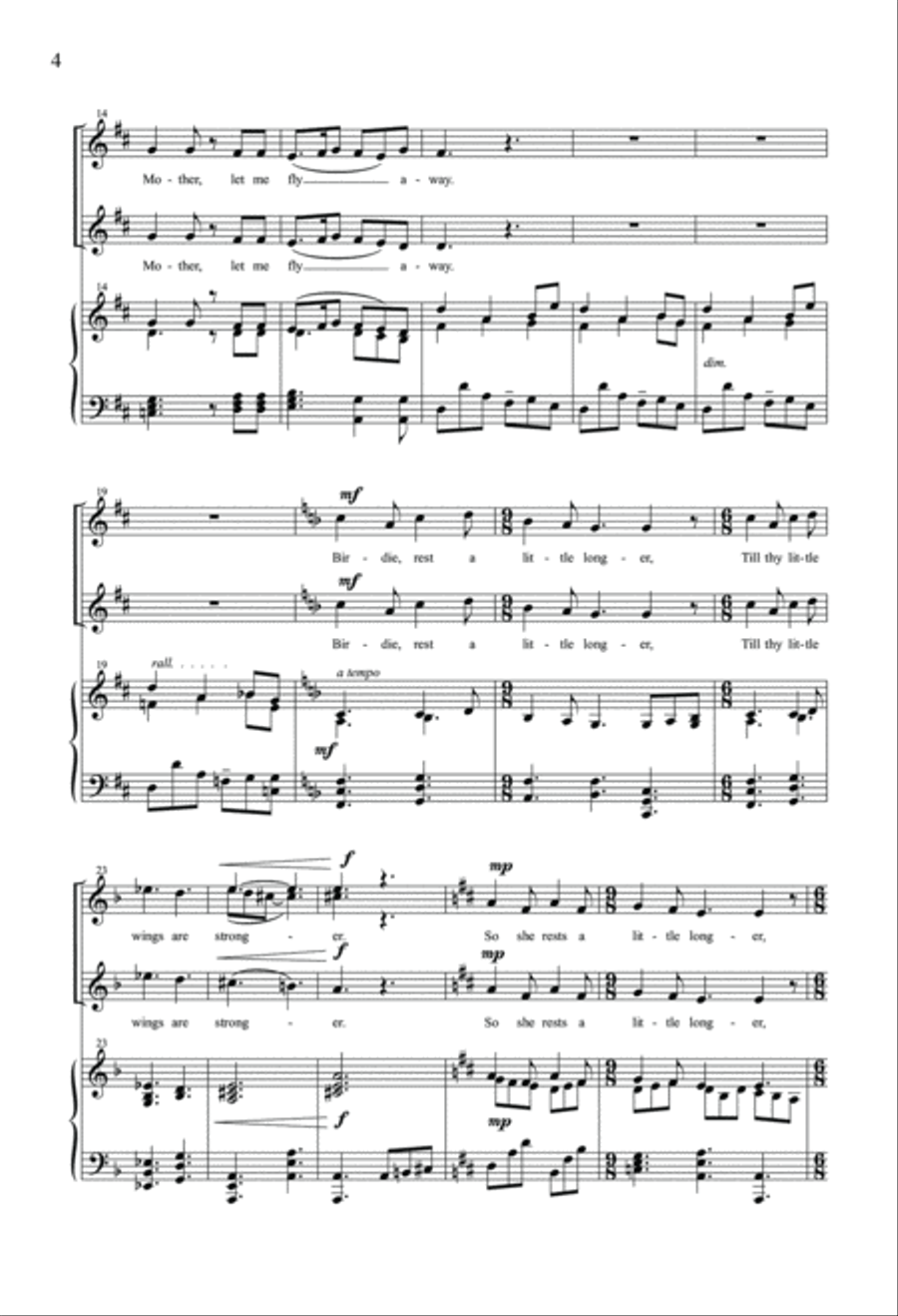 Cradle Song SA scores gallery preview page 2