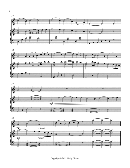 All the Pretty Little Horses, for Piano and Violin image number null