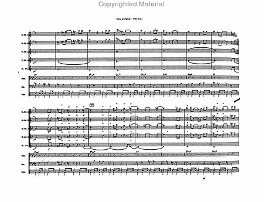 Opus in Pastels Jazz Ensemble scores gallery preview page 3