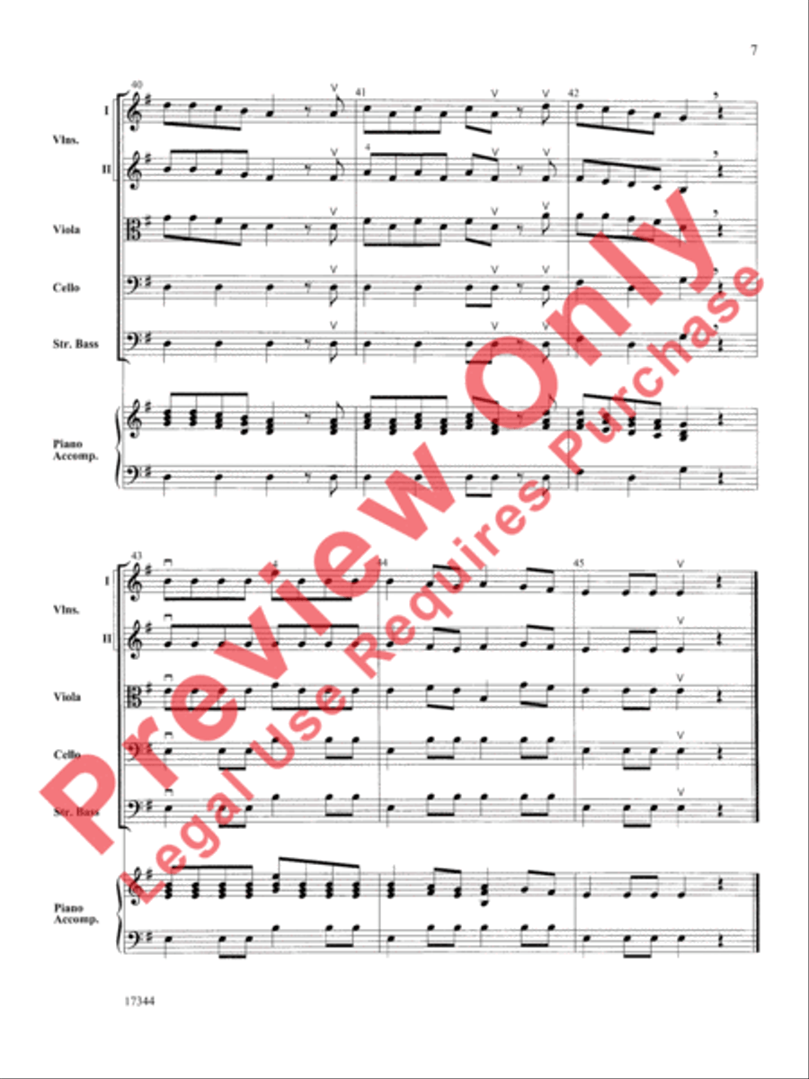 A Chanukah Festival String Orchestra scores gallery preview page 8