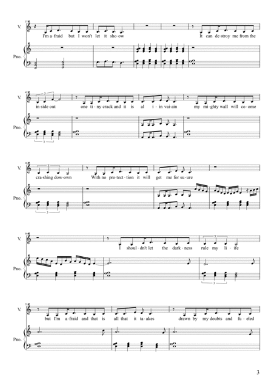 Darkness Inside Voice scores gallery preview page 3