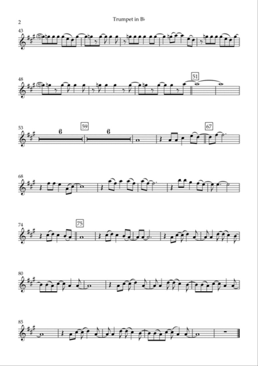 Every Breath You Take Small Ensemble scores gallery preview page 6