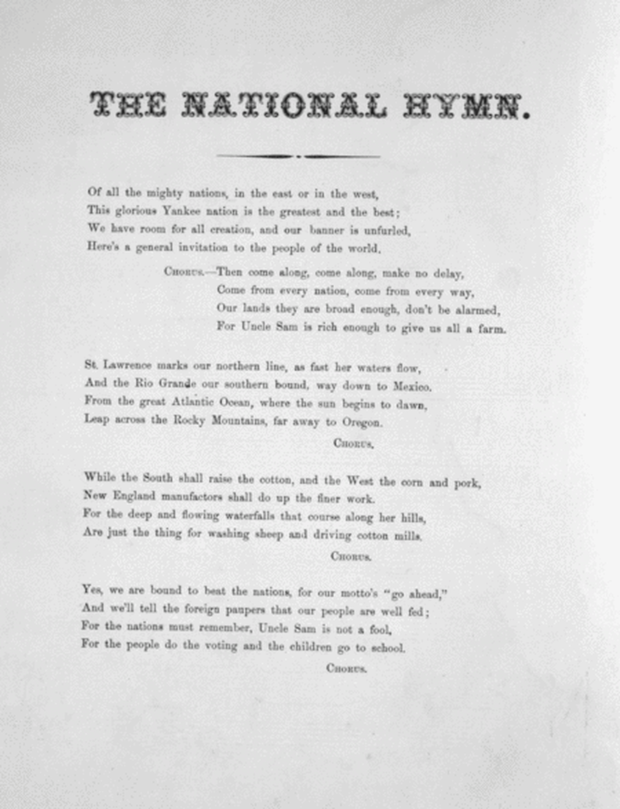 The National Hymn