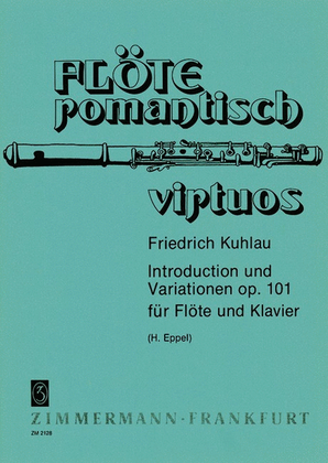 Book cover for Introduction and Variations Op. 101