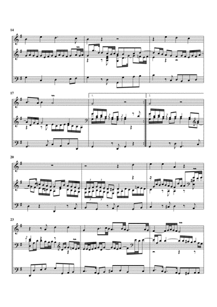 Was Gott tut, das ist wohlgetan, BWV Anh. 67 for organ
