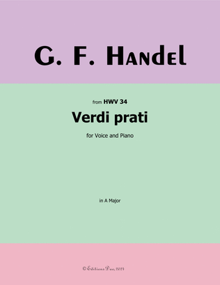 Verdi prati, by Handel, in A Major