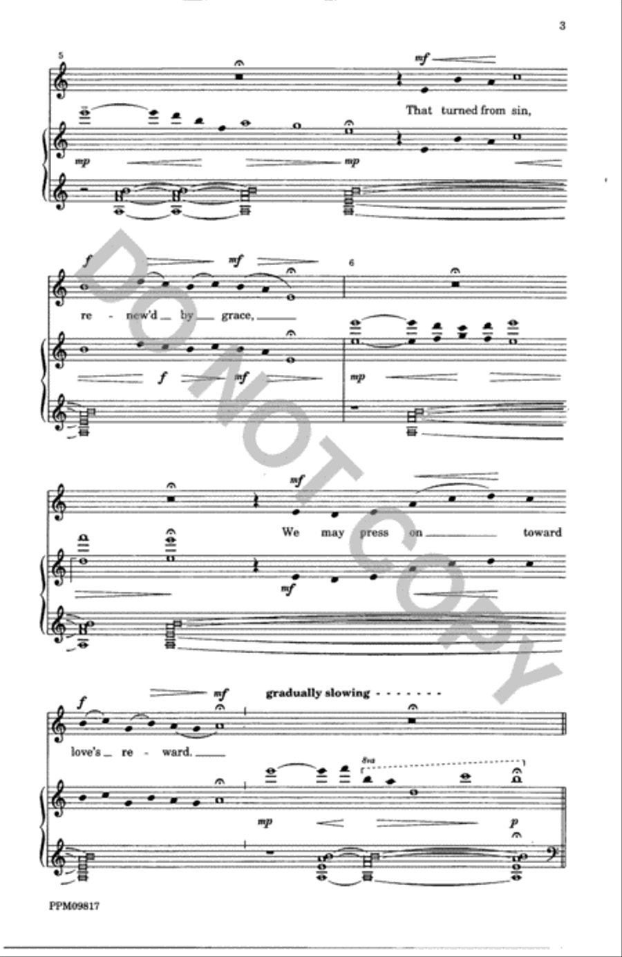 O Sun of Justice 2-Part scores gallery preview page 4