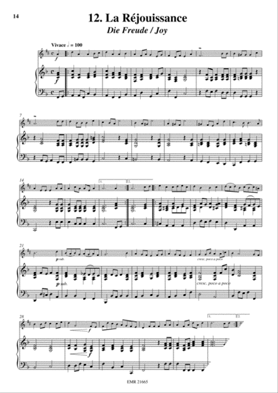 12 Heroic Marches Piano scores gallery preview page 14