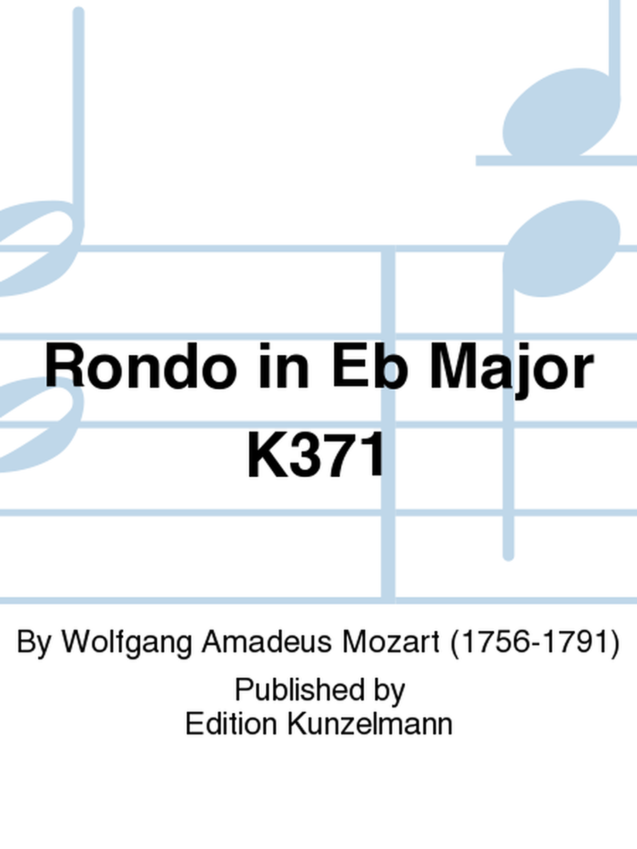Rondo in Eb Major K371