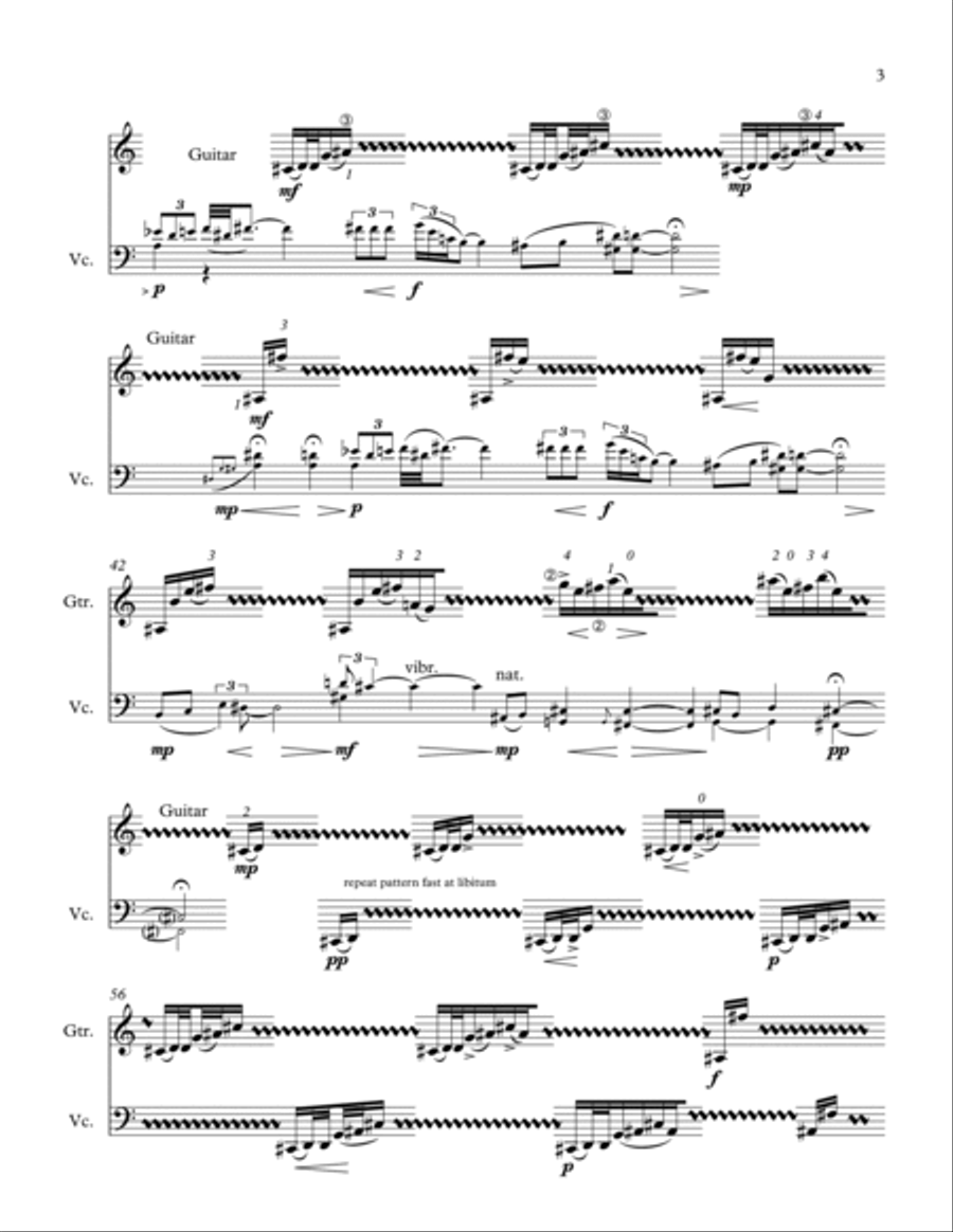The Dance of Defiance String Duet scores gallery preview page 6