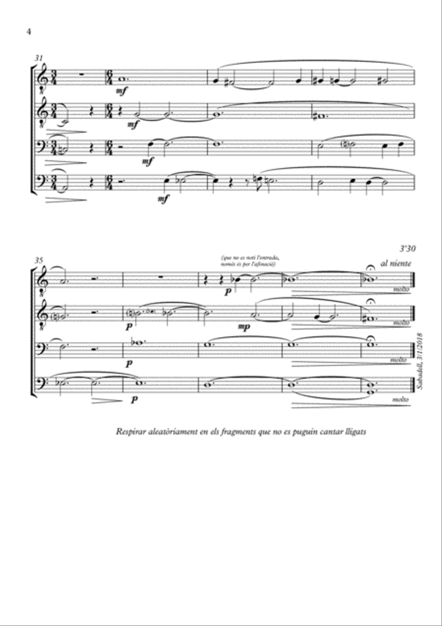 Sonàncies TTBB scores gallery preview page 4