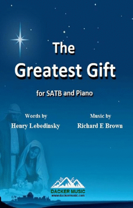 Book cover for The Greatest Gift - SATB