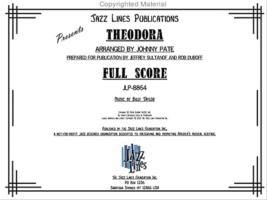 Theodora Big Band scores gallery preview page 2