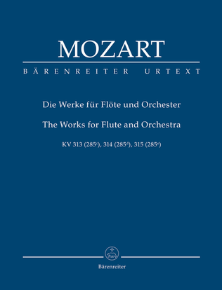 Book cover for Die Werke for Flute and Orchestra