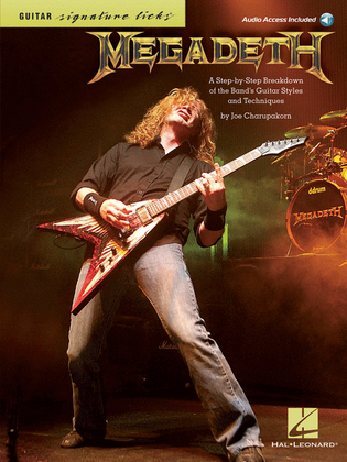 Book cover for Megadeth – Signature Licks