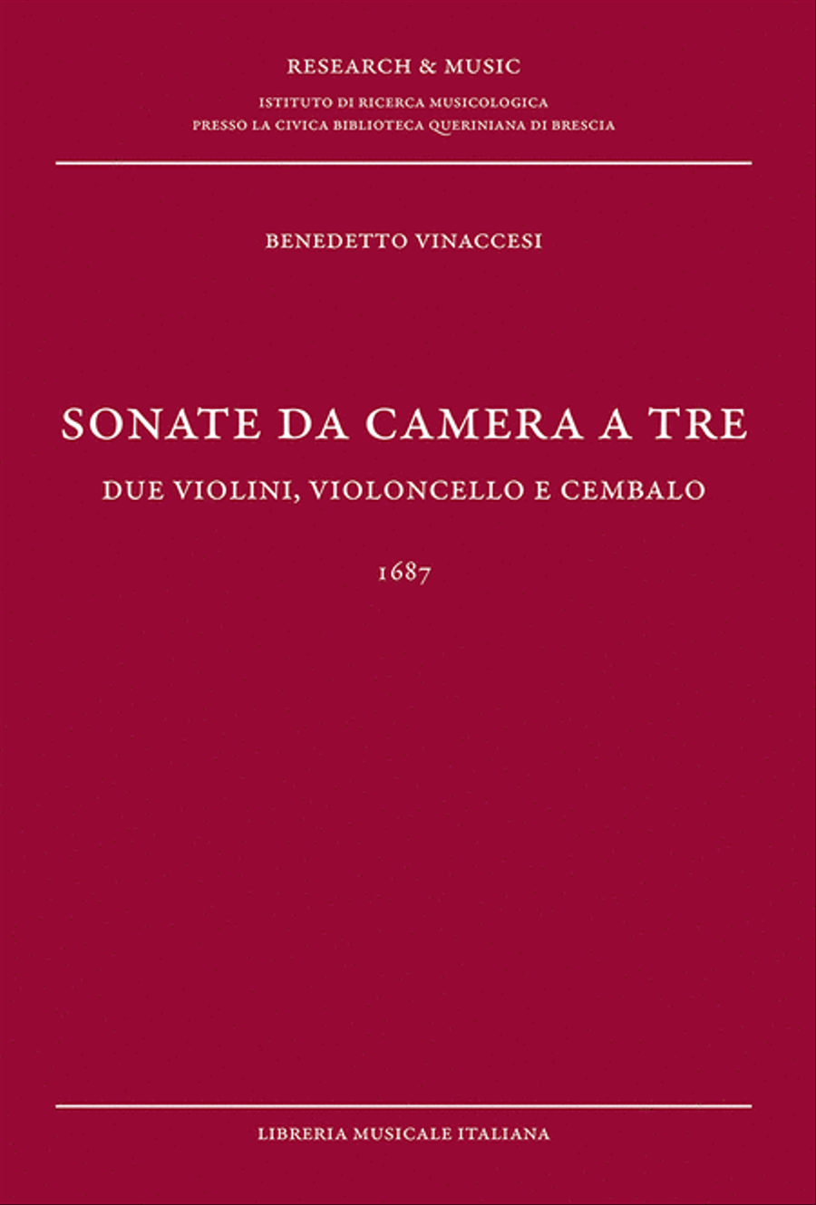 Sonate da camera a tre Sonate da camera a tre Cello scores gallery preview page 1