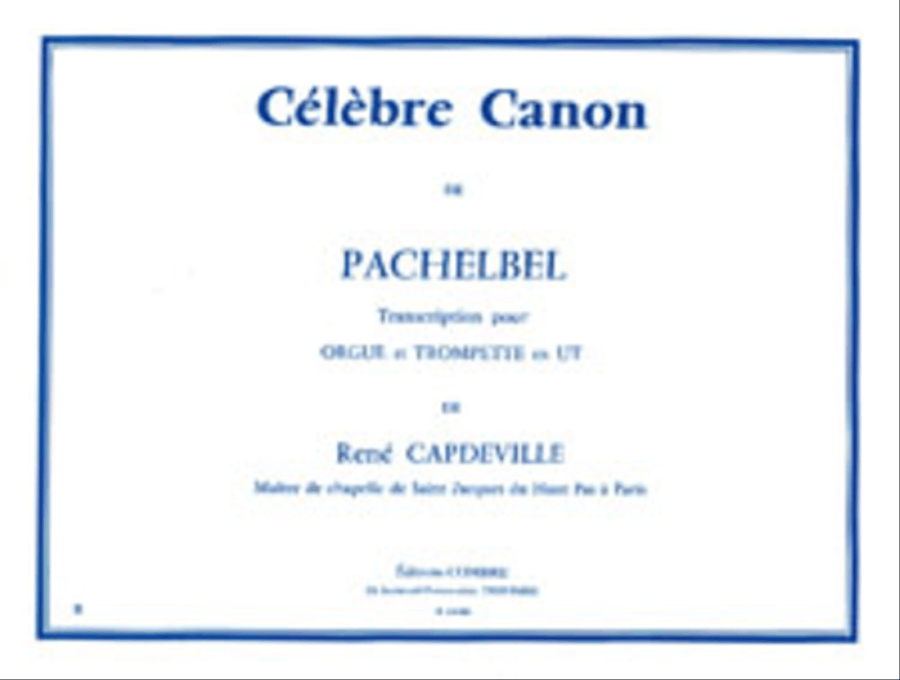 Celebre canon C Trumpet scores gallery preview page 1