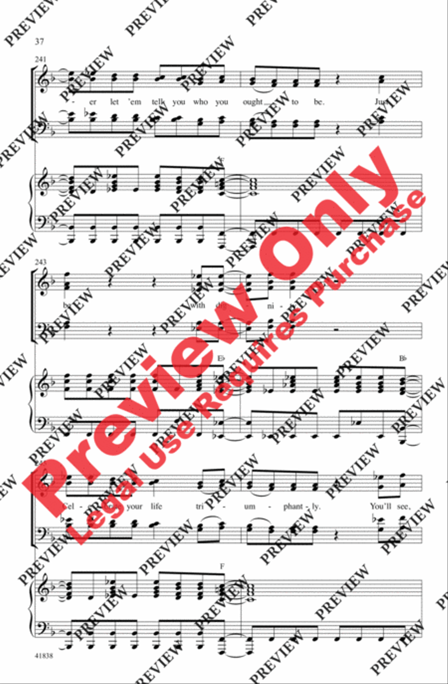 Kinky Boots - SoundTrax CD (CD only) Choir scores gallery preview page 36
