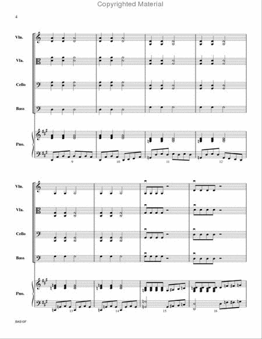 Tune-A-Rumble String Orchestra scores gallery preview page 2