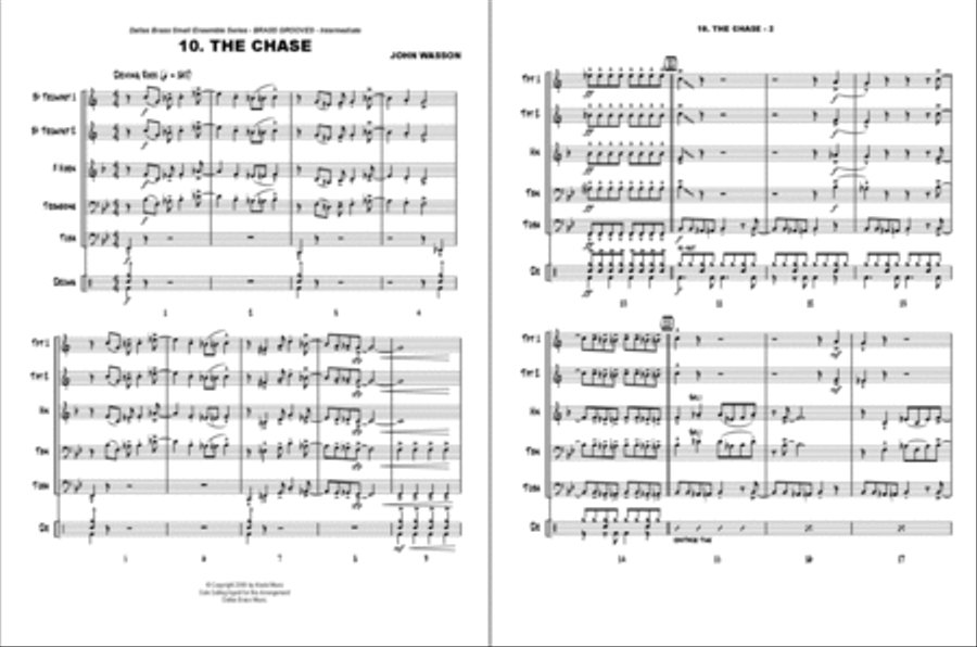 Brass Grooves - Intermediate School and Community scores gallery preview page 11