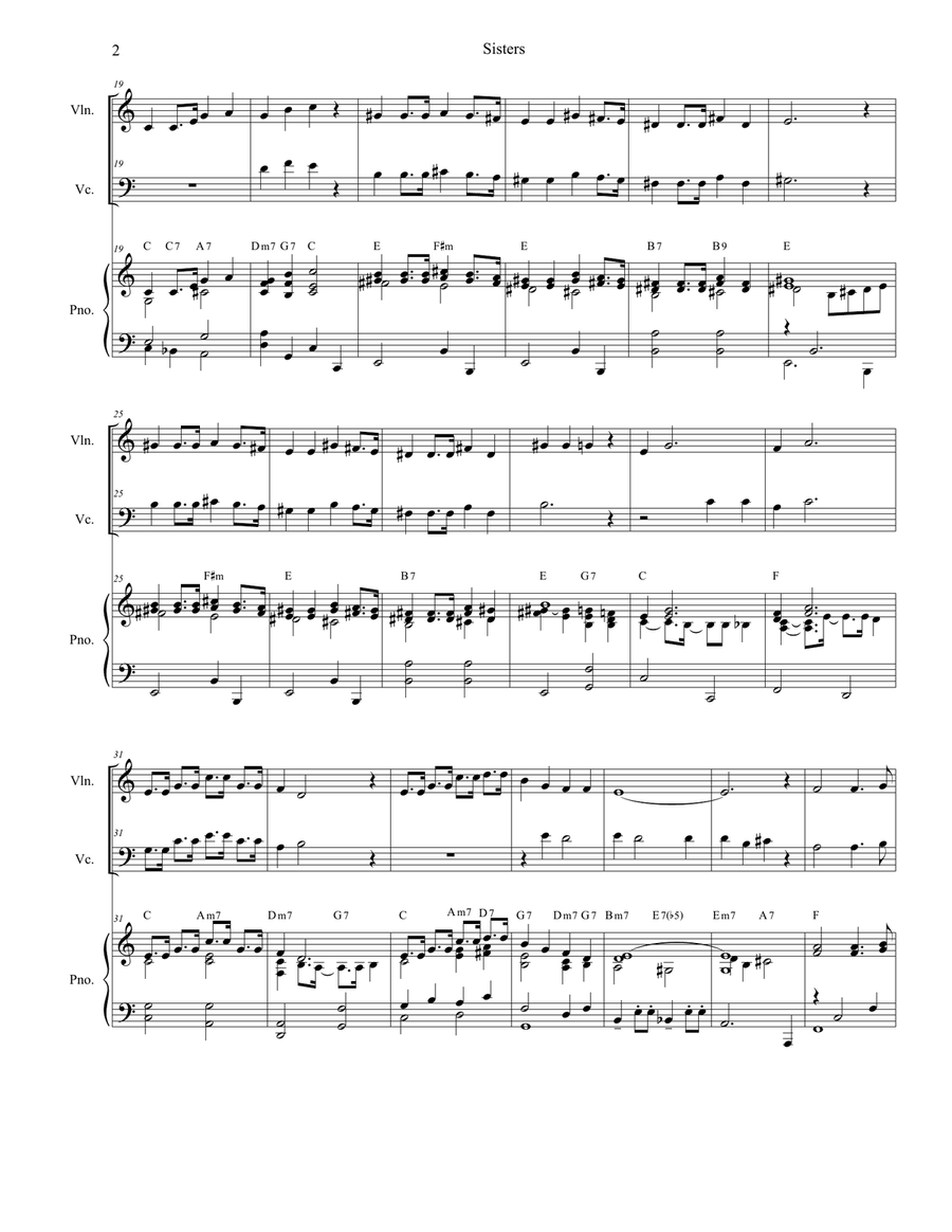 Sisters Piano Trio scores gallery preview page 2
