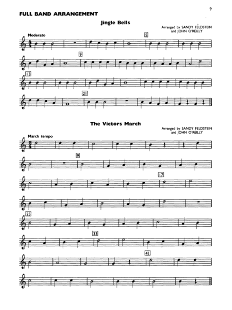 Yamaha Band Student, Book 1 Concert Band Methods scores gallery preview page 2