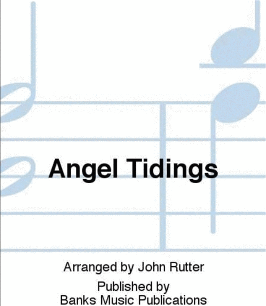 Angel Tidings 4-Part scores gallery preview page 1