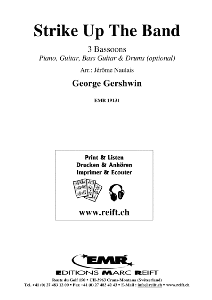 Strike Up The Band Strike Up The Band Bassoon scores gallery preview page 2