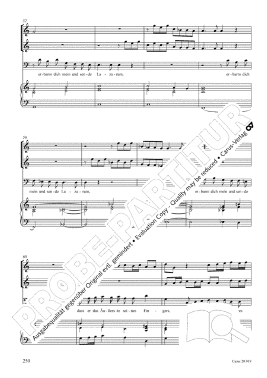 Opera varia I. Works with 1-7 parts (Complete edition, vol. 19) [Werke mit 1-7 obligaten Stimmen] Score scores gallery preview page 307