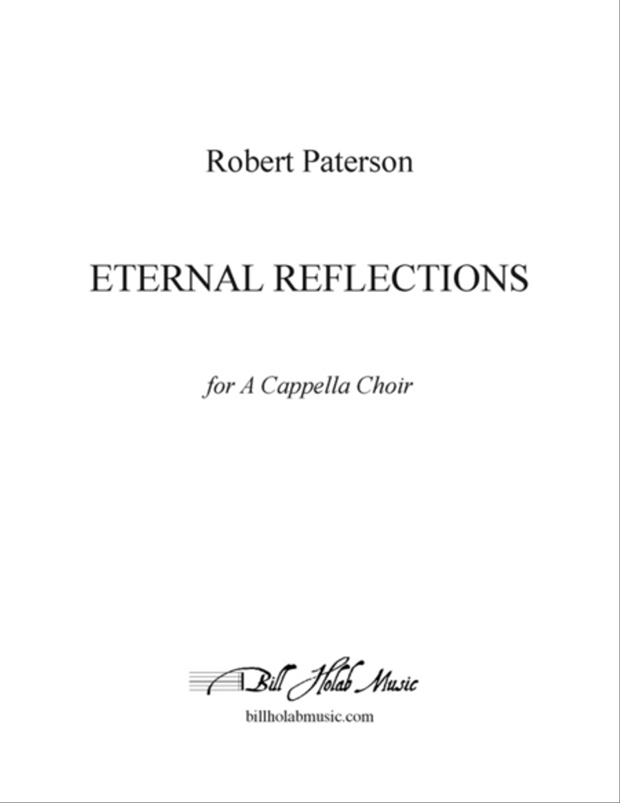 Eternal Reflections 4-Part scores gallery preview page 1