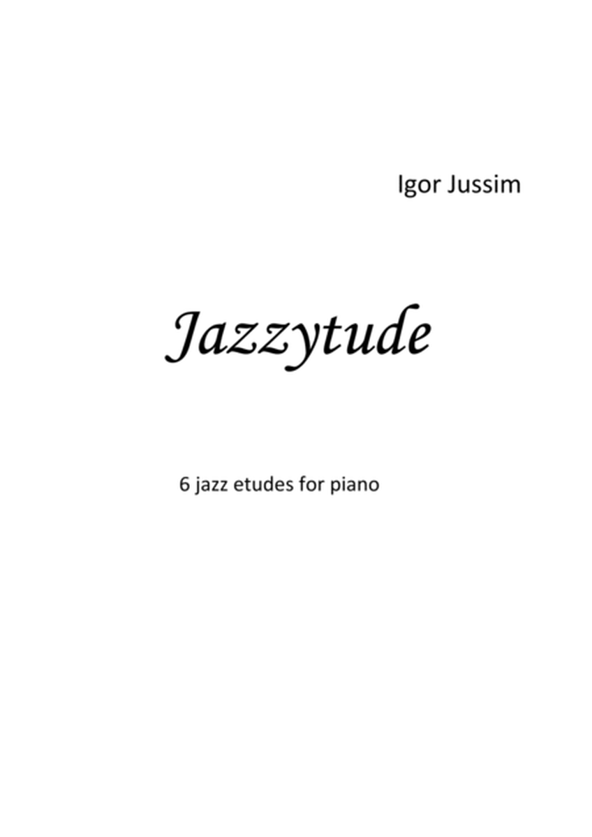 Jazzytude. 6 jazz etude for piano image number null