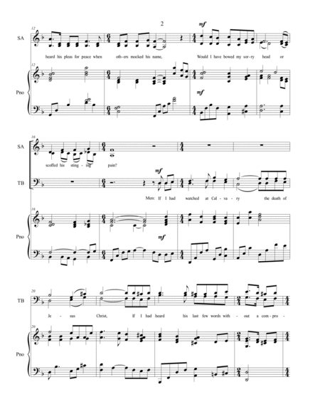 Songs of Worship for Choir, Sacred Choral Music image number null