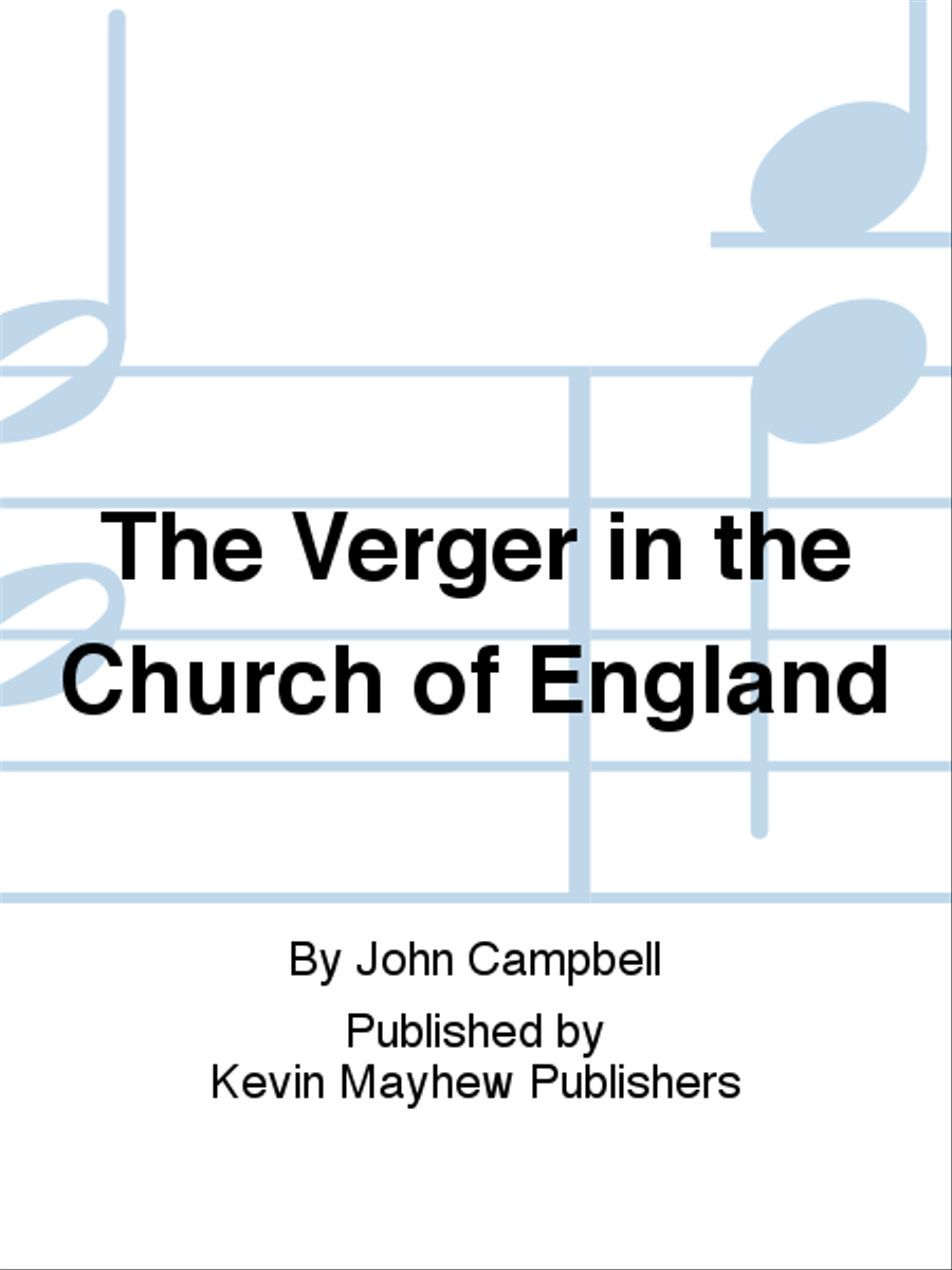 The Verger in the Church of England Collection / Songbook scores gallery preview page 1
