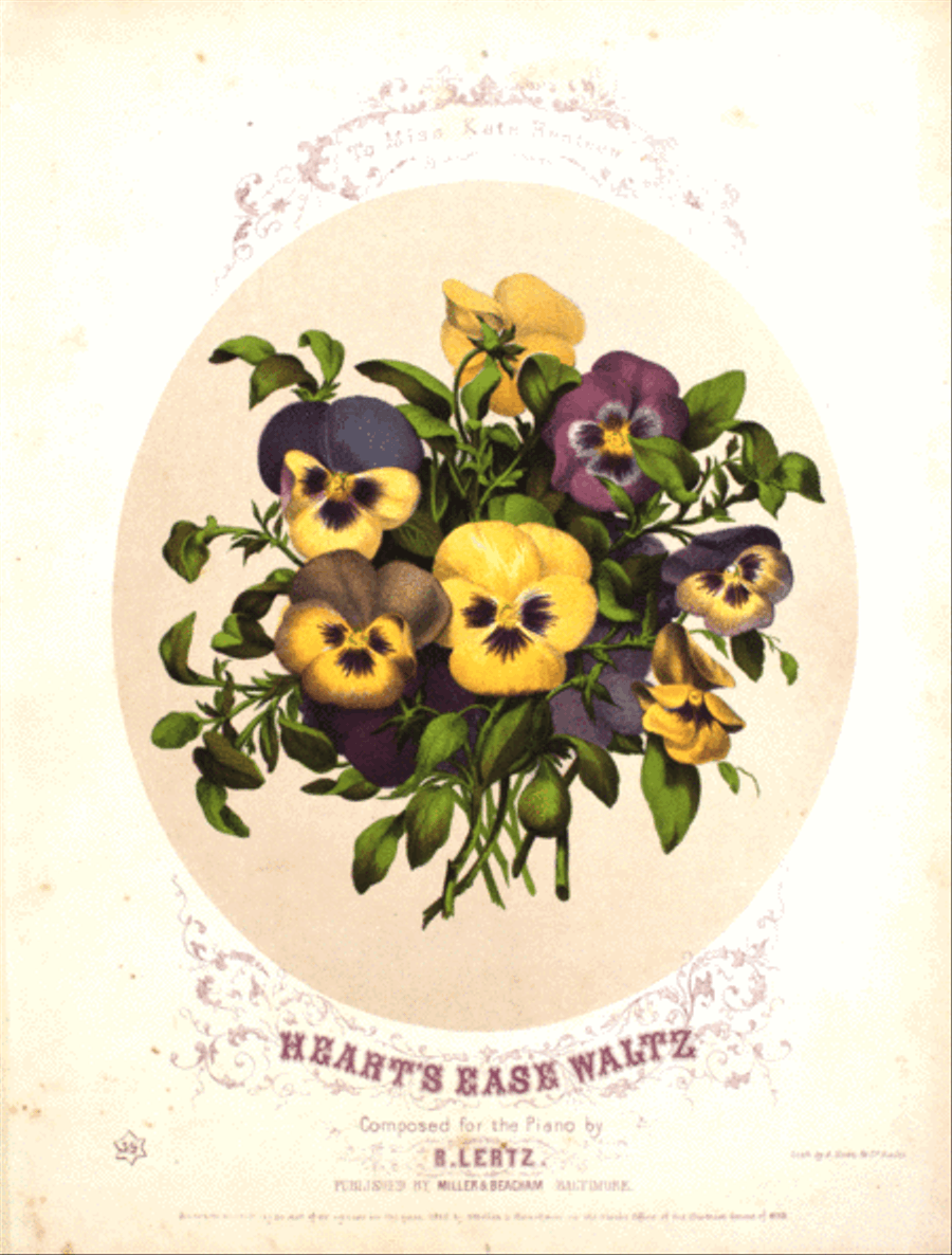 Heart's Ease Waltz Piano Solo scores gallery preview page 1