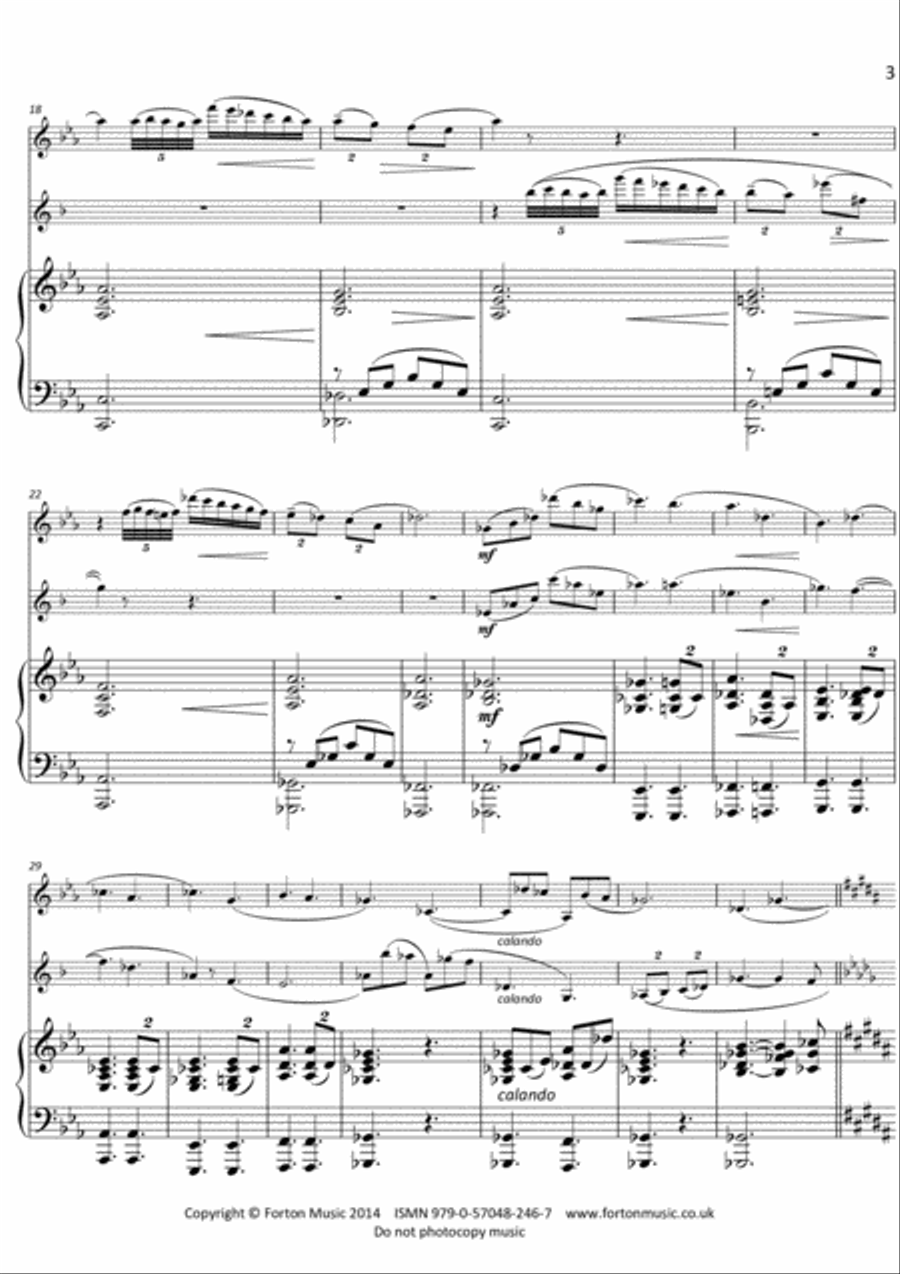 Cara Gianna Trio Cara Gianna Trio Violin scores gallery preview page 3