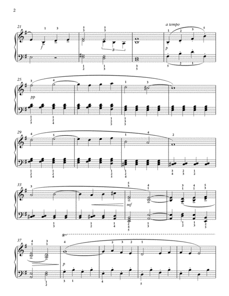 Ravel - Pavane pour une infante défunte; for easy piano