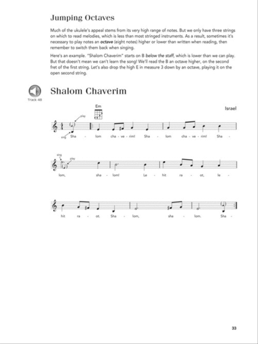 Play Ukulele Today! Beginner's Pack Ukulele scores gallery preview page 6