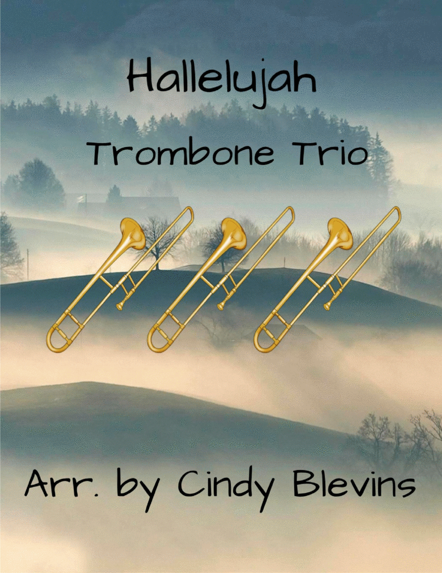 Hallelujah Hallelujah Trombone Solo scores gallery preview page 1