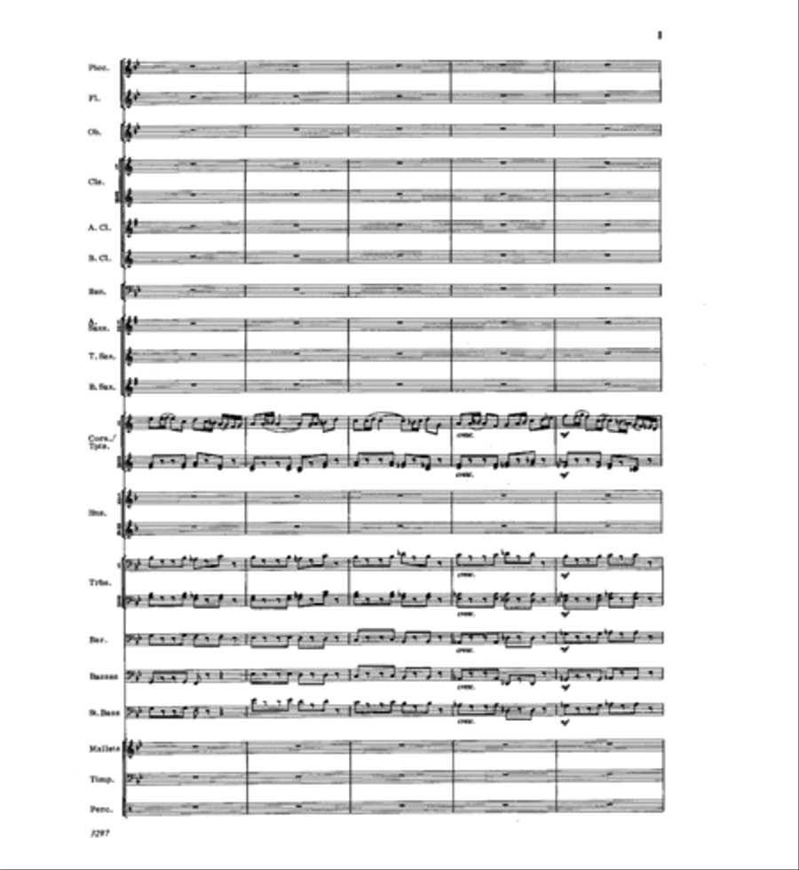 Fanfare and Fantasy Fanfare and Fantasy Concert Band scores gallery preview page 8