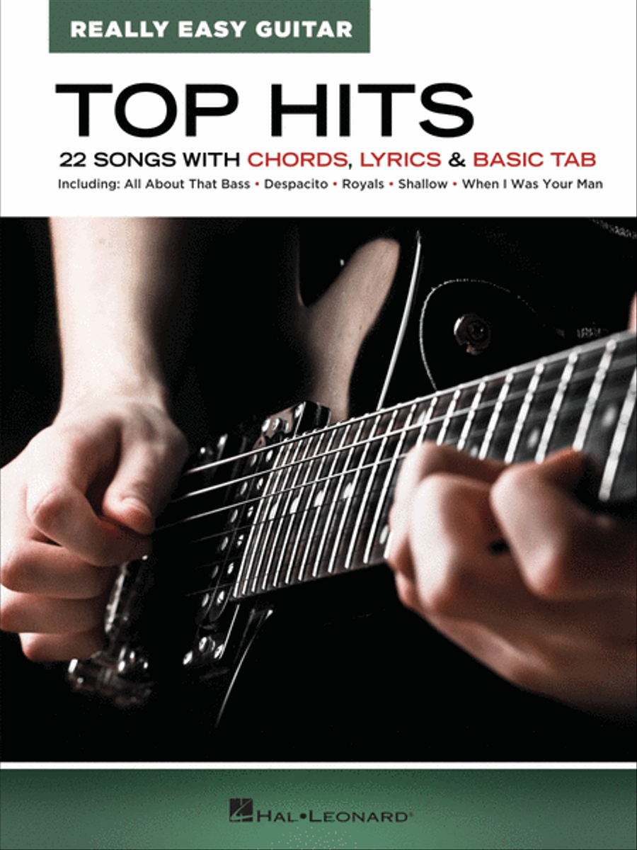 Top Hits – Really Easy Guitar Electric Guitar scores gallery preview page 1