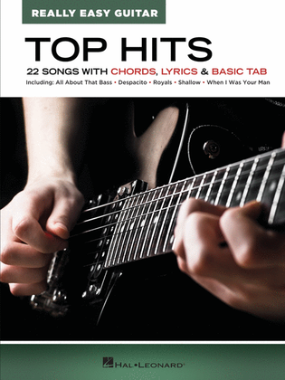 Book cover for Top Hits – Really Easy Guitar